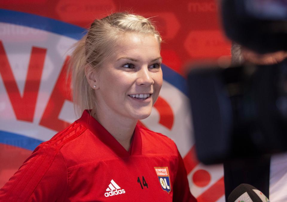  Ada Hegerberg is nominated for the Best FIFA Women's Player Award