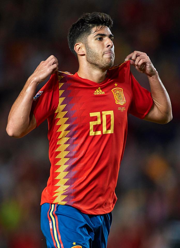  Marco Asensio was unplayable as Spain thrashed Croatia in the Uefa Nations League