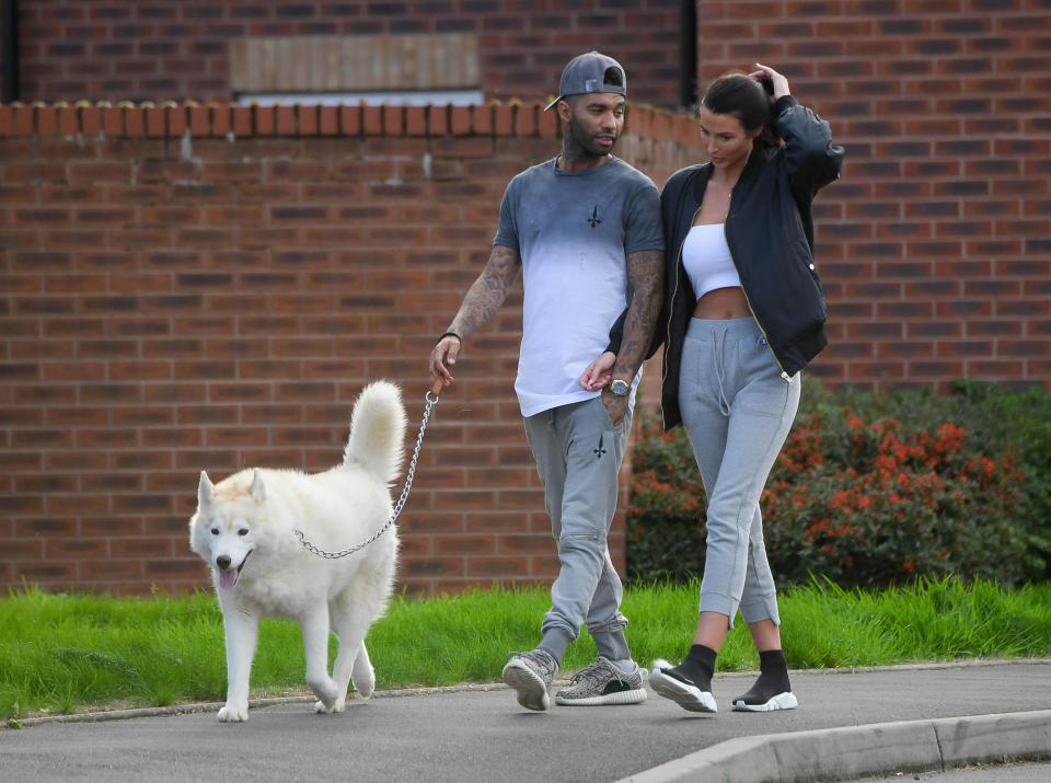  The couple's high-spirited stroll would suggest they are on the mend after a rocky couple of weeks