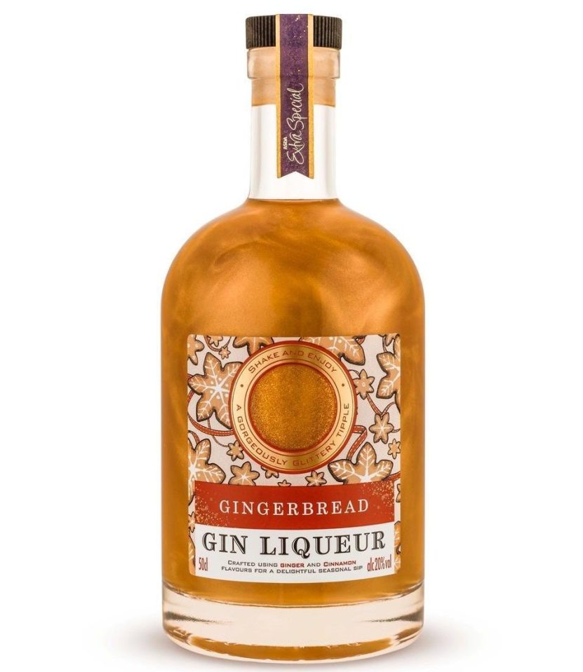  Asda's Gingerbread Gin Liqueur is in stores now