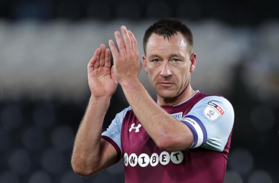  Terry could well don an Aston Villa shirt again, after turning down a lucrative offer from Spartak Moscow