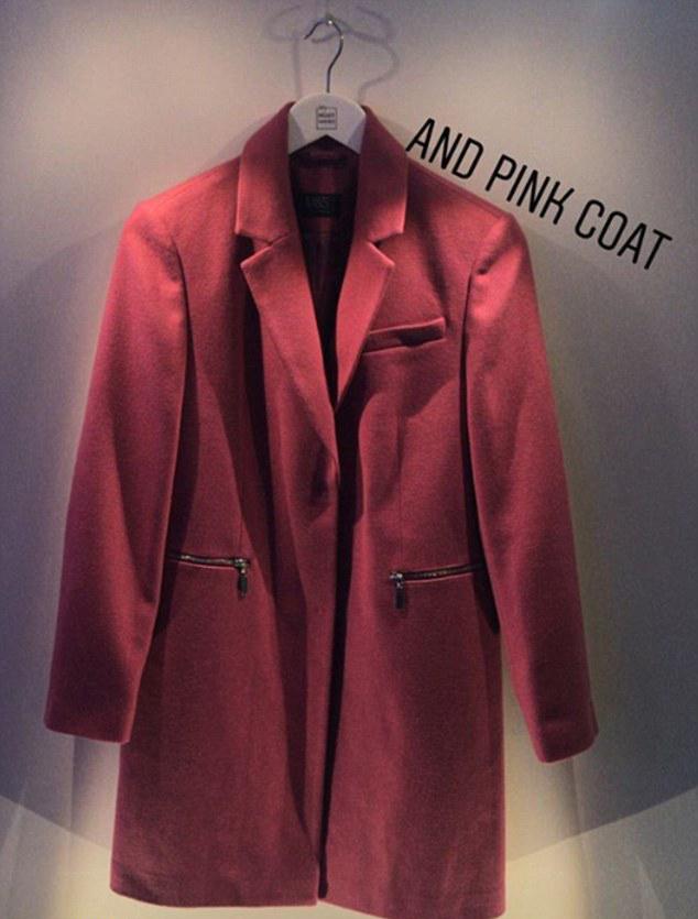  And this £69 pink coat has already got fashion fans swooning on Instagram