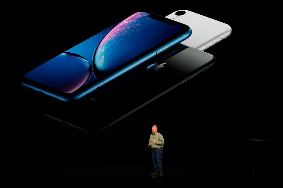  There's a new iPhone XR, which is a little cheaper than the iPhone XS and iPhone XS Max