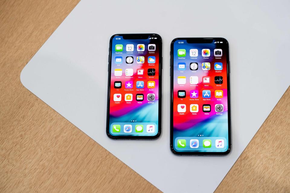  Apple's iPhone XS Max has a huge 6.5-inch display, and costs up to £1,449 for the top model