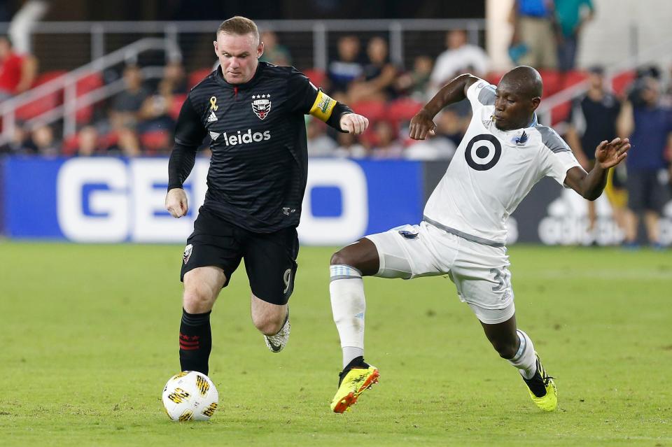  The 32-year-old, left, has scored four goals in 12 appearances for DC United