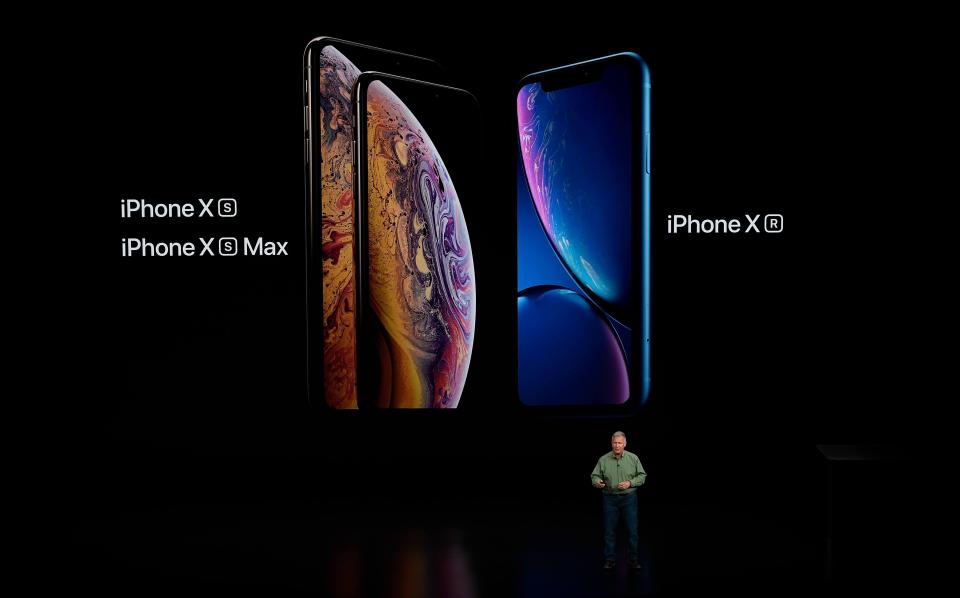  This week's new iPhones have screen sizes ranging from 5.8 inches to 6.5 inches, making them the biggest Apple handsets ever