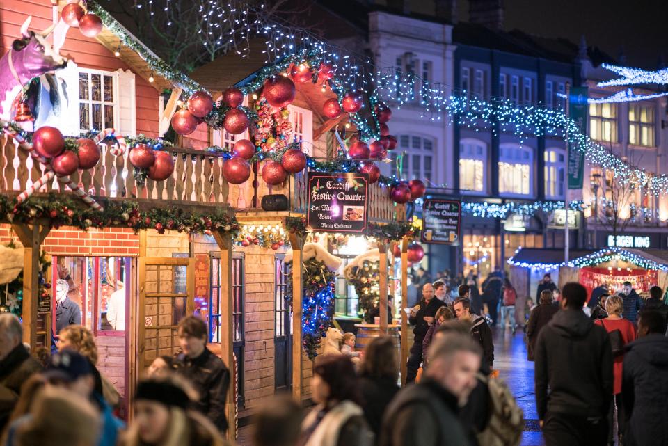  Cardiff Christmas Market looks pretty magical