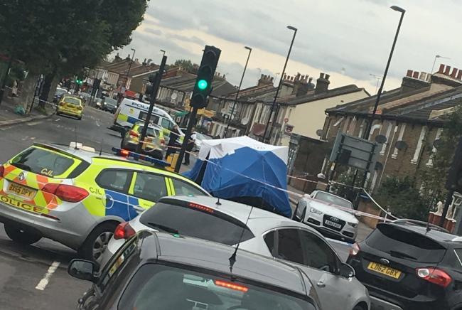  A man in cardiac arrest was robbed after a car crash in Croydon