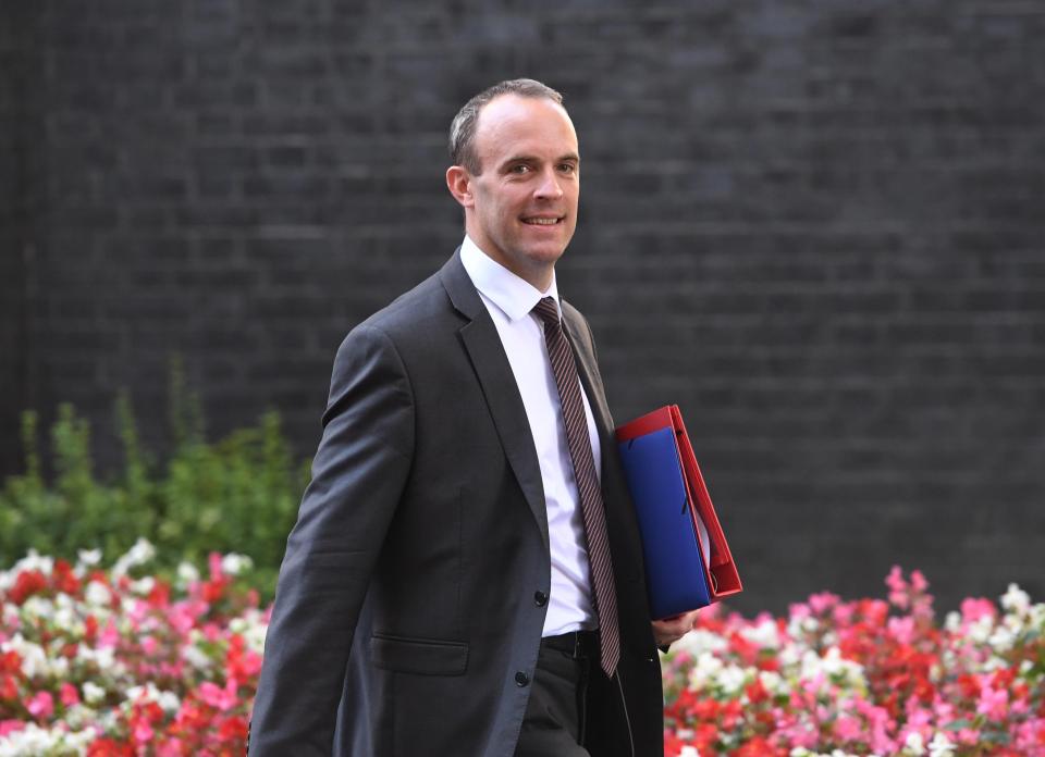  Brexit Secretary Dominic Raab hit out at the EU for having ‘no coherent’ explanation for why they rebuffed Chequers