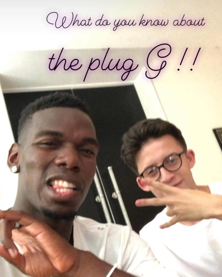  Paul Pogba calls Sam 'The Plug'