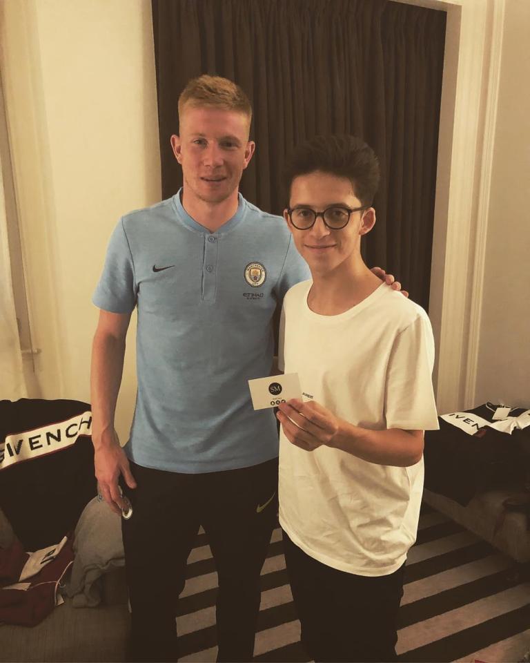  Kevin De Bruyne became an SM creps customer after playing Sam on Fortnite