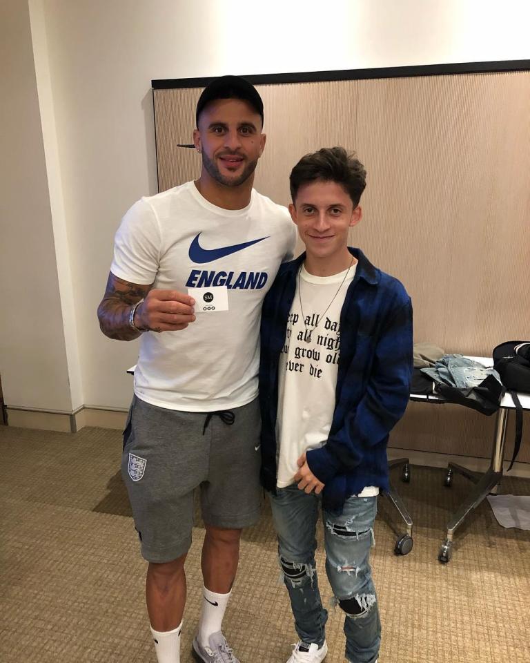  Kyle Walker is one of SM creps' clients