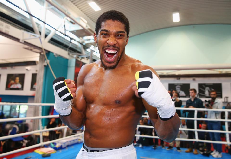  Anthony Joshua has worked hard to make sure his fight with Alexander Povetkin is clean