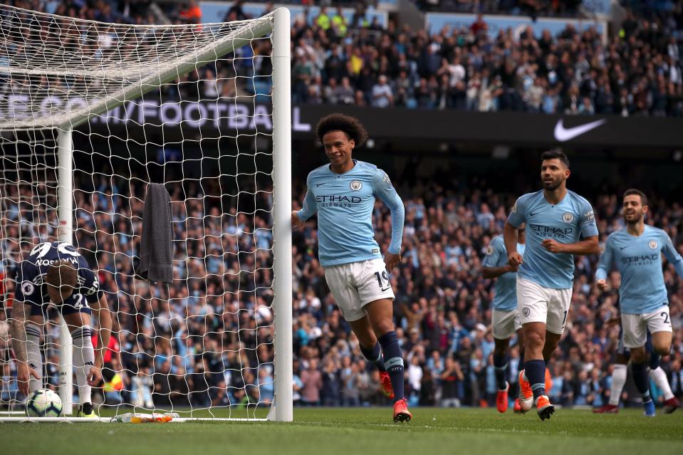  Leroy Sane scored against Fulham and could make it two in two games against Lyon