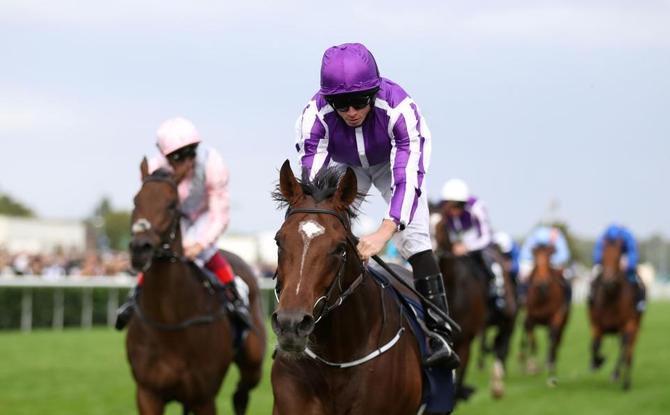  Kew Gardens gave Aidan O'Brien his sixth win in the St Leger