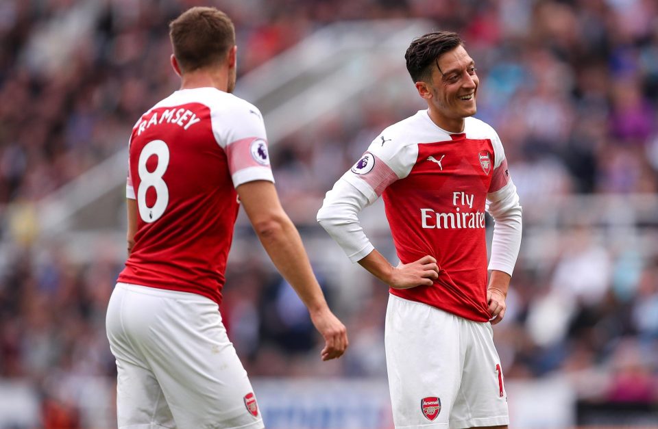  Mesut Ozil insists he wants to be a legend in his own right