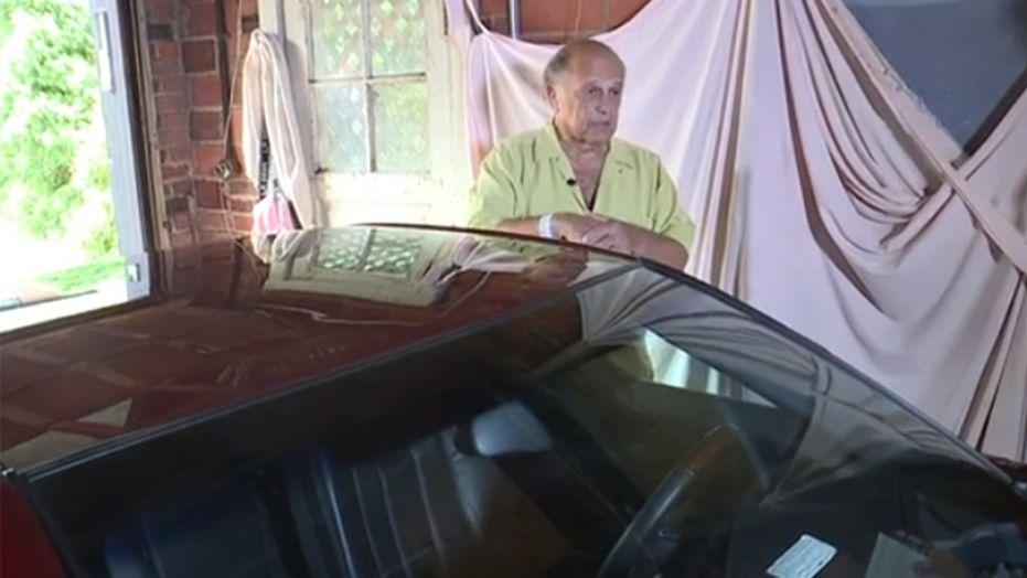 An electrical fault turned this pensioner into a prisoner in his own car