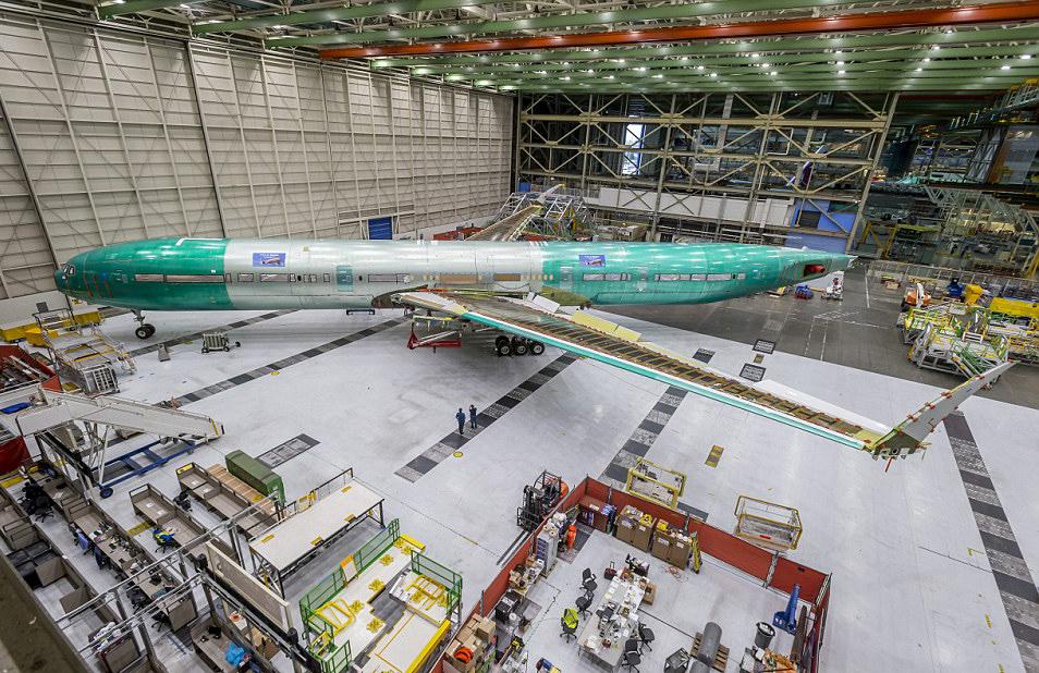  Boeing's new 777X-9 jetliner has been unveiled as it enters its latest phase of testing