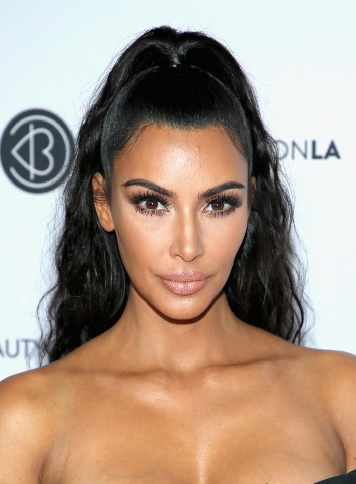  Kim Kardashian used Kevyn Aucoin's mascara during an 'at home beauty regime' video for her app last year