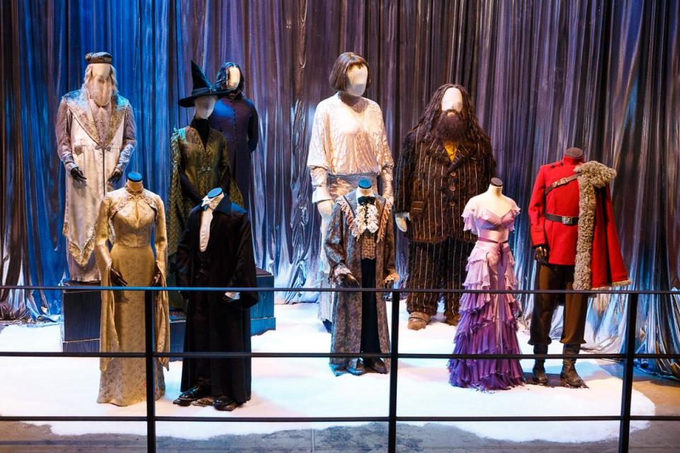  The Yule Ball costumes will also be on show, in keeping with the festive theme