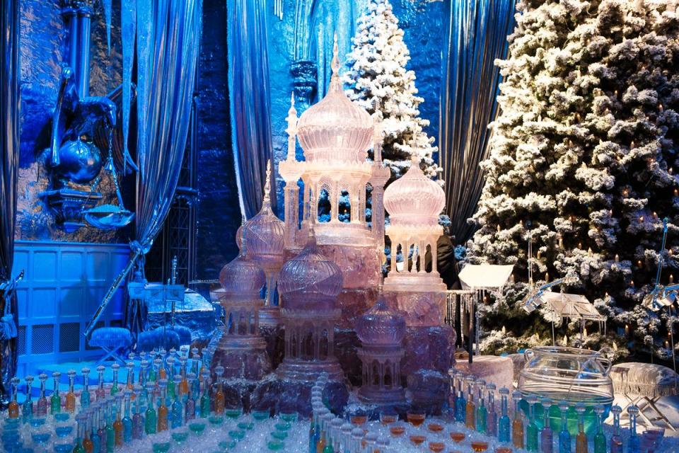  Decorations used for the actual Yule Ball in the movie will be given pride of place