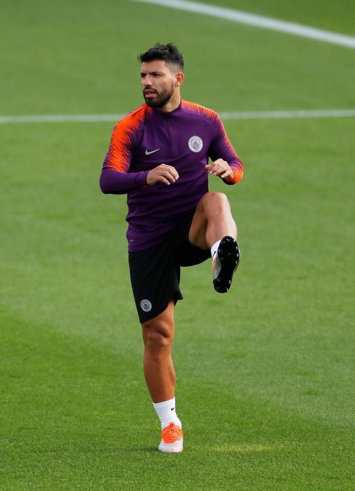  Sergio Aguero could be rested after picking up a niggle against Fulham