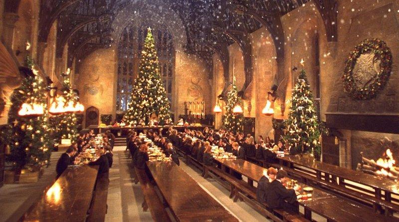  Ever fancied having a Christmas feast in the Hogwarts' Great Hall? Your chance has arrived