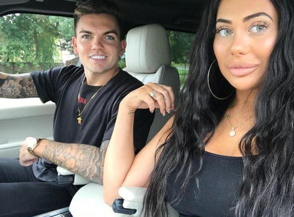  Chloe Ferry showed off her new brown hair on Instagram today, but was cruelly trolled for her 'plastic' appearance