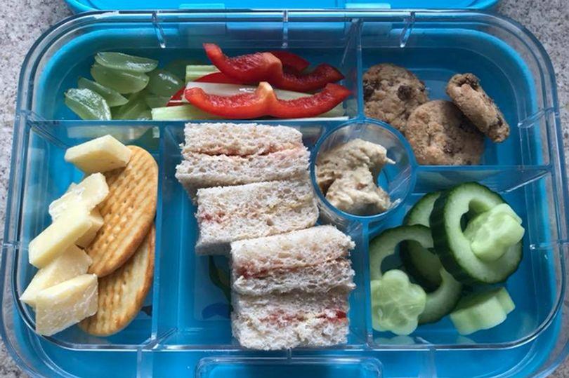  This lunchbox was considered 'too unhealthy' - can you see why?