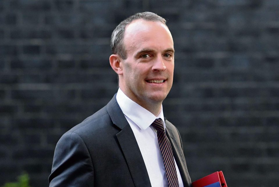  Brexit Secretary Dominic Raab has enigmatically said he would be open to new proposals