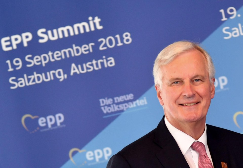 Michel Barnier does not agree with Theresa May’s plans for the Irish border after Brexit