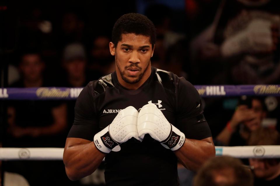  Anthony Joshua is feeling the pressure ahead of his Wembley showdown admits Eddie Hearn