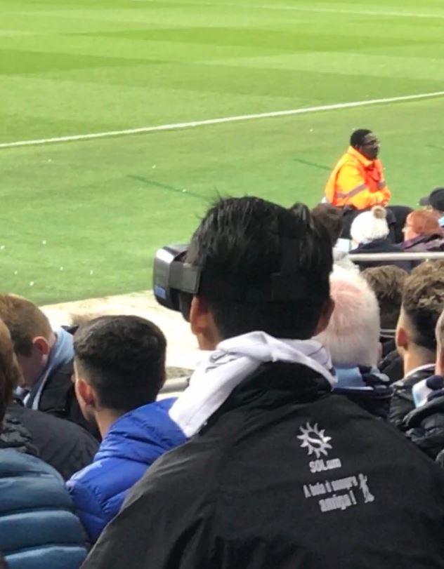  Samsung confirmed to SunSport that the fan cannot have been watching the game