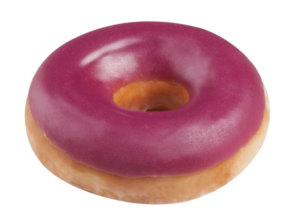  Krispy Kreme has released a new Vimto-flavoured doughnut but it won't be on menus