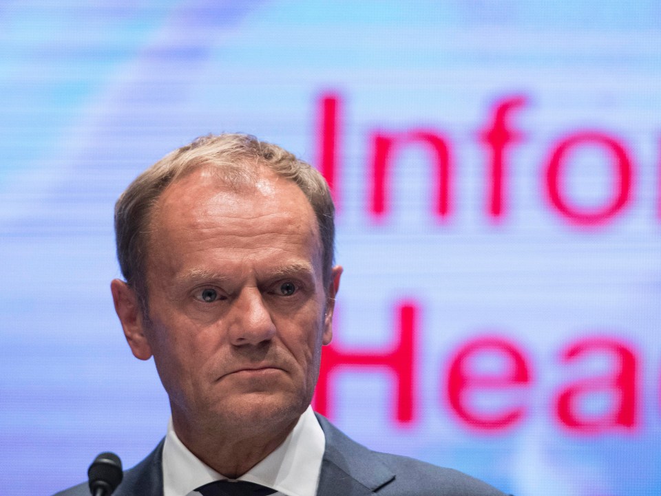 Mr Tusk predicted that the ‘moment of truth’ for Brexit negotiations will come next month at another crunch summit