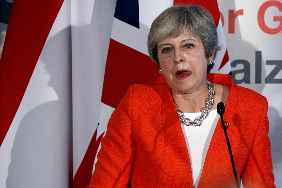 Mrs May was forced to yet again rule out another Brexit referendum