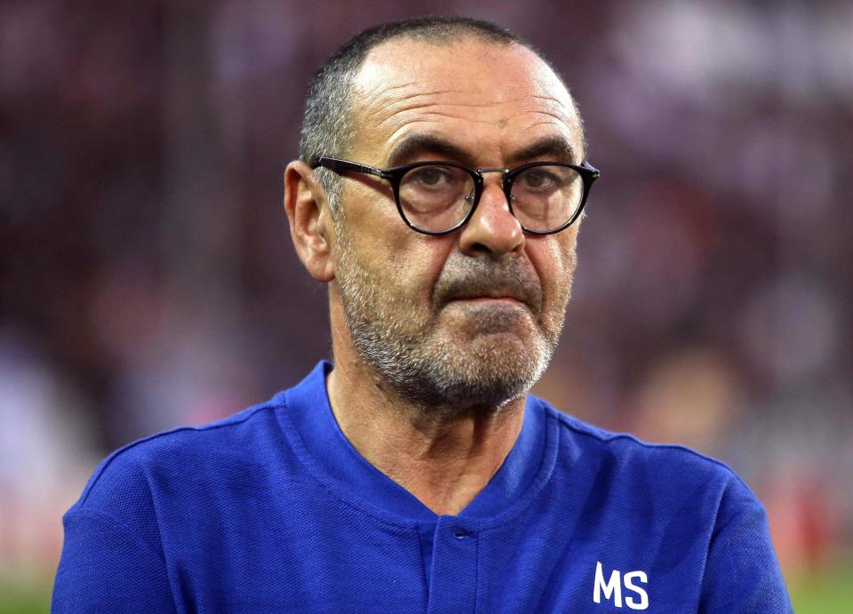  Maurizio Sarri is unhappy with the fixture congestion in England