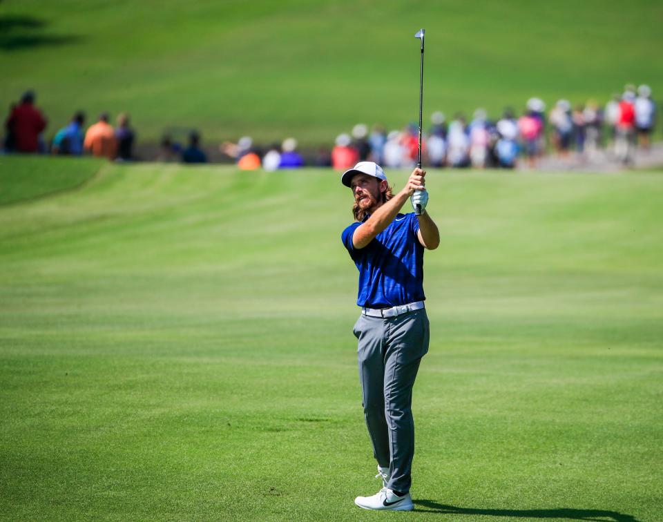  Tommy Fleetwood could not keep up with Tiger Woods