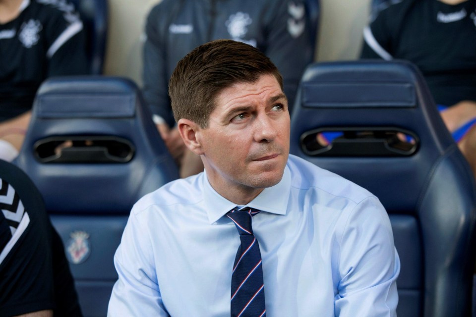 Steven Gerrard is on the hunt for the first piece of silverware of his managerial career