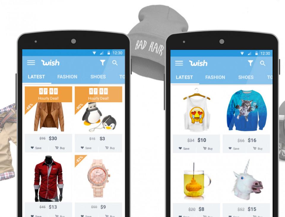  Wish is currently the UK's most popular shopping app... and even flogs clothes for free