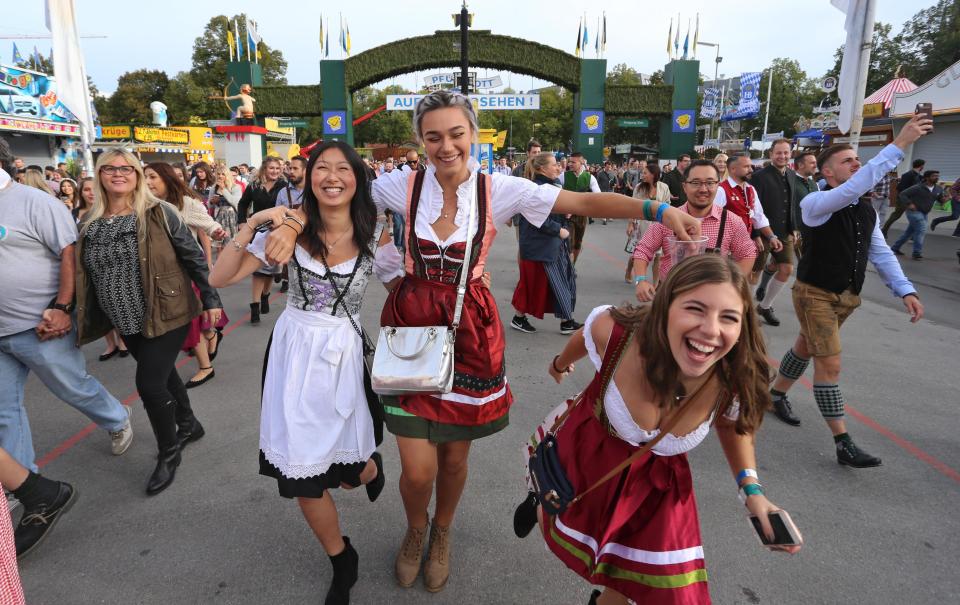  The boozy festival usually makes around 1 billion euros for the city of Munich