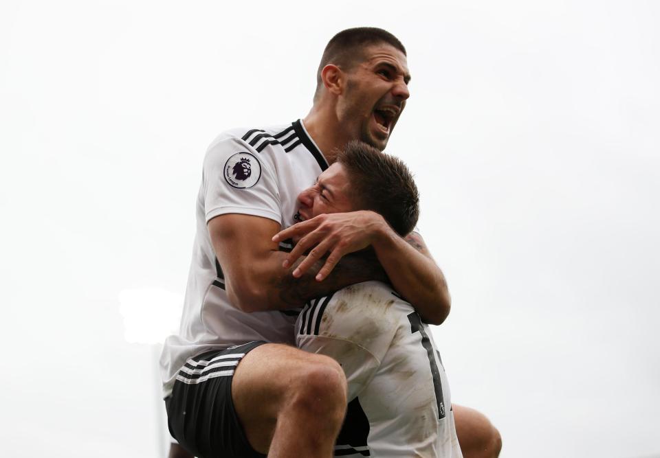  Aleksandar Mitrovic came to Fulham's rescue