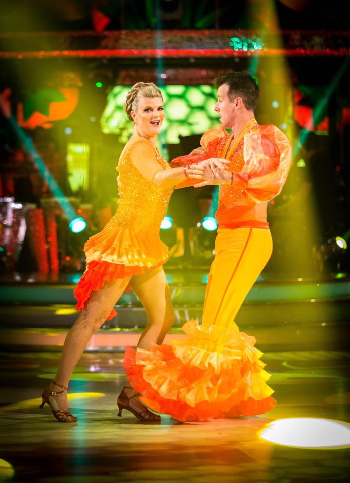  Susannah Constantine and Anton du Beke got a low score of 12 for their Saturday night performance on Strictly