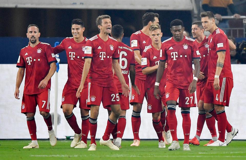  Bayern Munich made it four wins out of four in their title defence