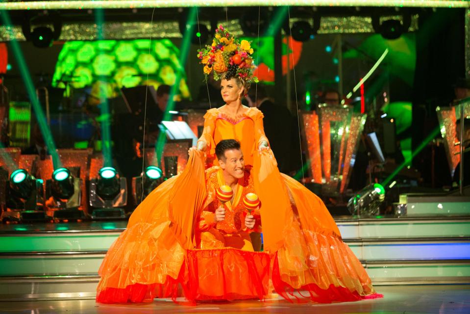  The couple performed a colourful and witty number, but it wasn't to Craig Revel Horwood's standards