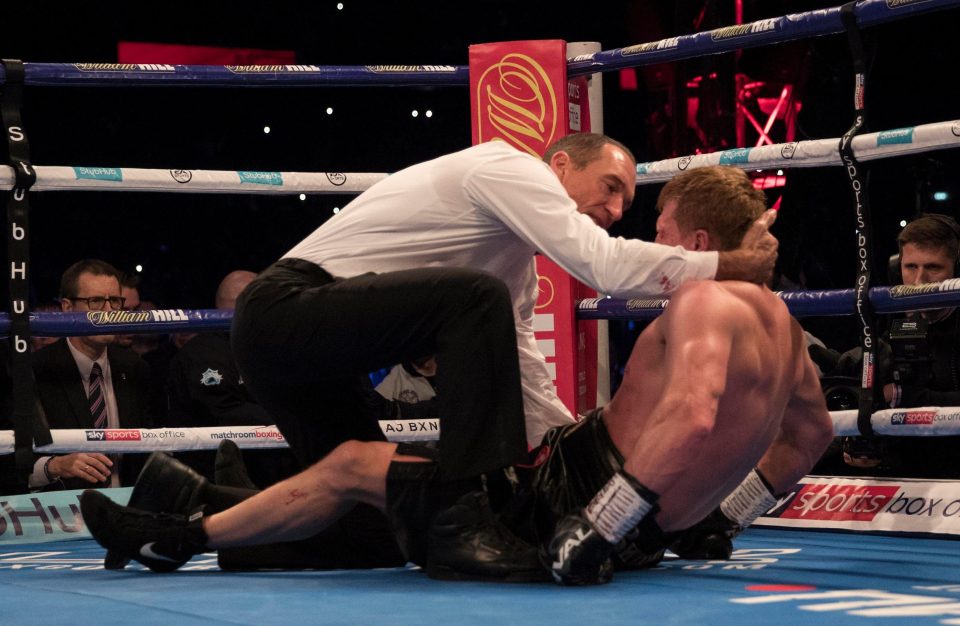  Povetkin suffered the first stoppage loss of his career in his 36th outing in the paid ranks