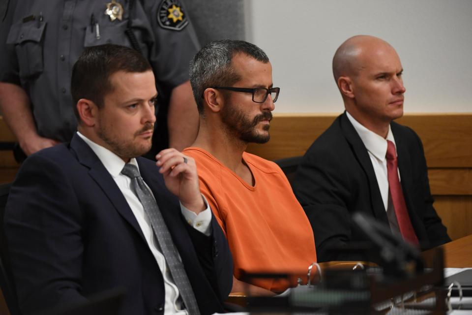  Chris Watts reportedly confessed to killing his wife after a conversation with is dad