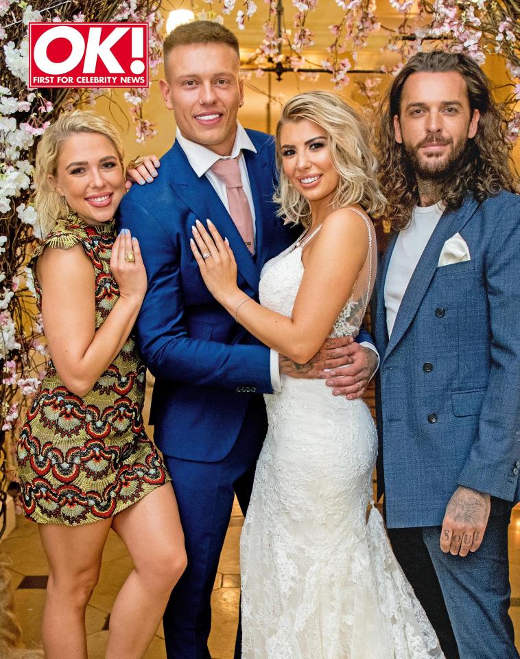  Olivia and Alex tied the knot earlier this month with celeb pals