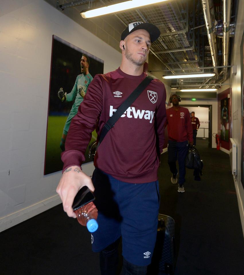  Marko Arnautovic is ruled out of West Ham's clash with Chelsea