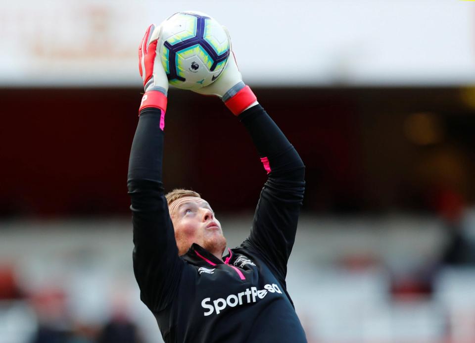  Pickford was in top form during his first season at Goodison Park